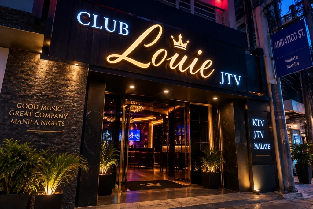 Club Louie JTV 말라떼 Adriatico Street JTV