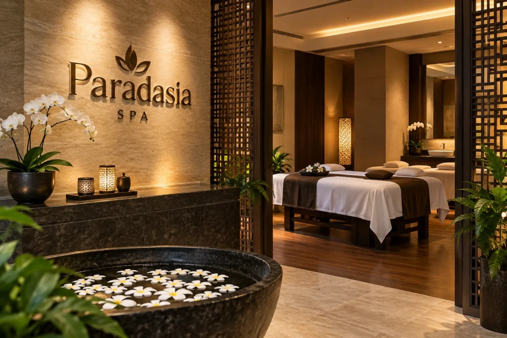Paradasia New World Makati 호텔 스파 마사지 공간 이미지